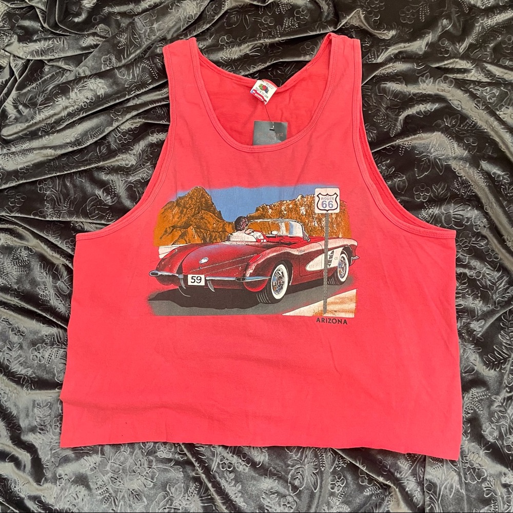 Vintage Arizona car tank top